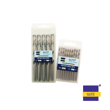 GLITZ HSS M2 DRILL BITS [METAL] - INCHES