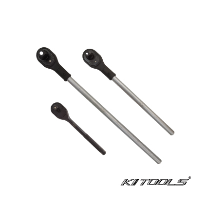 KI TOOLS RATCHET HANDLE WITH STEEL BALL RETAINER