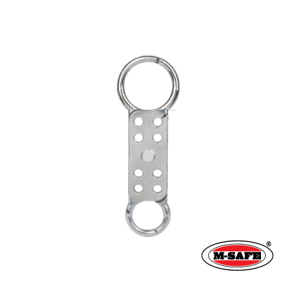 M-SAFE SAFETY LOCKOUT DOUBLE END ALUMINIUM HASPS