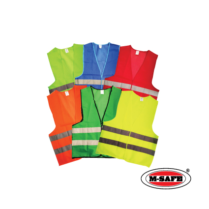 M-SAFE SAFETY TRICOT WITH VELCRO