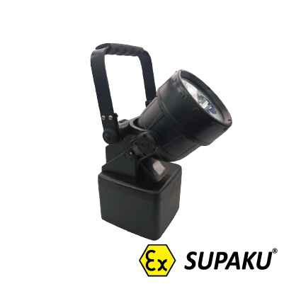 SUPAKU EXPLOSION-PROOF PORTABLE 9W RECHARGEABLE LAMP - EX ATEX