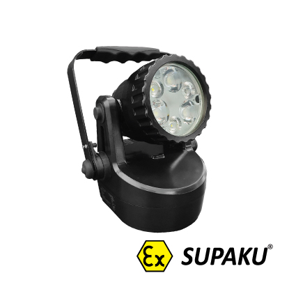 SUPAKU EXPLOSION-PROOF PORTABLE  12W RECHARGEABLE LAMP - EX ATEX