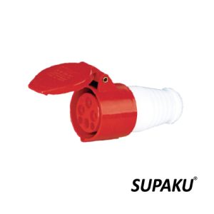 SUPAKU CEE 32A 380-415V WEATHERPROOF SOCKET