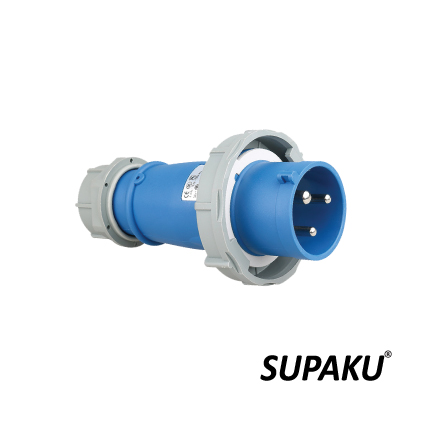 SUPAKU CEE 16A 220-250V - IP67 WEATHERPROOF PLUG