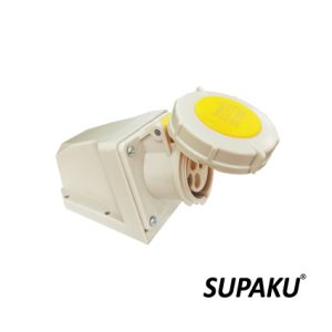 SUPAKU CEE 16A 110-130V - IP67 WEATHERPROOF WALL SOCKET