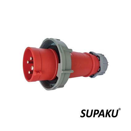 SUPAKU CEE 32A 380-415V - IP67 WEATHERPROOF PLUG