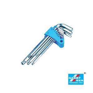 GREAT 9 PCS BALL POINT ALLEN KEY SET (INCHES)